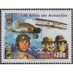 Chile 1668 2003 100° de la aviación MNH Chile 1668 2003 100° de la aviación MNH