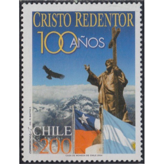 Chile 1669 2004 100° de la Estatua de Cristo Redentor MNH Chile 1669 2004 100° de la Estatua de Cristo Redentor MNH