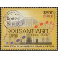 Chile 1911 2009 XXI Congreso de la UPAEP MNH Chile 1911 2009 XXI Congreso de la UPAEP MNH