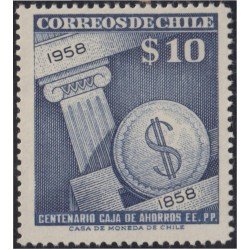 Chile 274 1958 Caja de Ahorros MNH