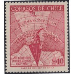 Chile 275 1958 Año geofísico Internacional MNH