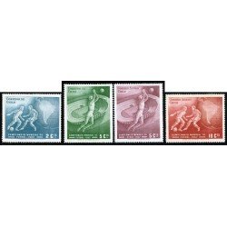 Chile 295/96 + 210/11 1962  Fútbol   MNH