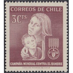 Chile 299 1963 Cruz Roja MNH