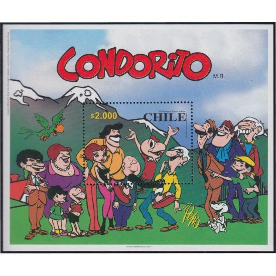 Chile HB 61 2000 Condorito. Personajes Infantiles MNH