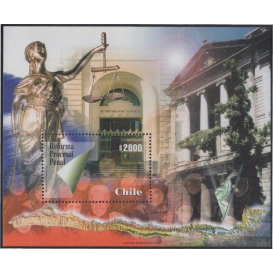 Chile HB 64 2000 Reforma Procesal Penal MNH