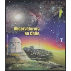 Chile HB 71 2002 Observatorios MNH