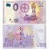 Billete  souvenir de cero euros Roter Sand Sagrada Família Gaudí