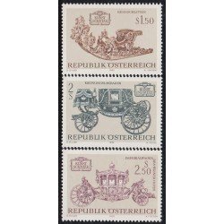 Österreich Austria 1236/38 1972 Tesoros del arte austriaco Antiguos medios de transporte MNH Österreich Austria 1236/38 1972 Tesoros del arte austriaco Antiguos medios de transporte MNH