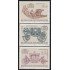 Österreich Austria 1236/38 1972 Tesoros del arte austriaco Antiguos medios de transporte MNH
