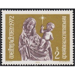 Österreich Austria 1234 1972 Virgen de Inzersdorf (Alta Austria) MNH Österreich Austria 1234 1972 Virgen de Inzersdorf (Alta Austria) MNH