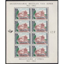 Bélgica HB 33 1962 Una existencia milenaria de Ypres MNH Bélgica HB 33 1962 Una existencia milenaria de Ypres MNH