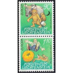 Liechtenstein 1086/87 1997 Europa Cuentos y Leyendas MNH