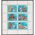 Alemania Oriental 1487/92 1972 Imágenes de cuentos de niños en el área de tv de la RDA MNH