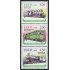 Estonia 284/86 1996 Centenario de los ferrocarriles de Estonia  MNH