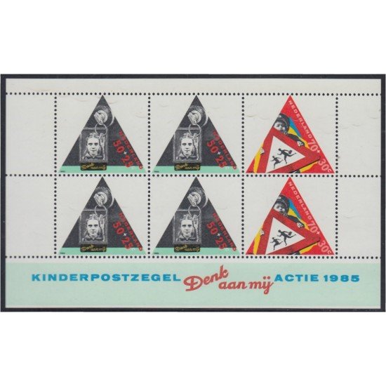 Holanda Netherlands HB 28 1985 Atención a los niños MNH