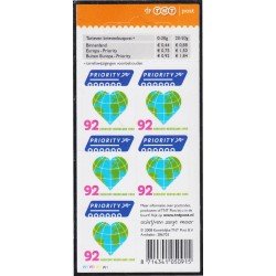 Holanda 2475 2008 Protección del medio ambiente MNH en carnet Holanda 2475 2008 Protección del medio ambiente MNH en carnet
