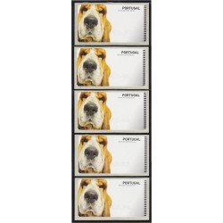 Portugal Atms 2005 SMD Fauna Animales de compañía Perro Dog 5v D-62 Portugal Atms 2005 SMD Fauna Animales de compañía Perro Dog 5v D-62