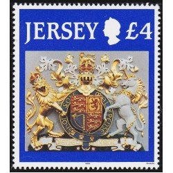 Jersey 672 1995 Escudo de Gran Bretaña MNH Jersey 672 1995 Escudo de Gran Bretaña MNH