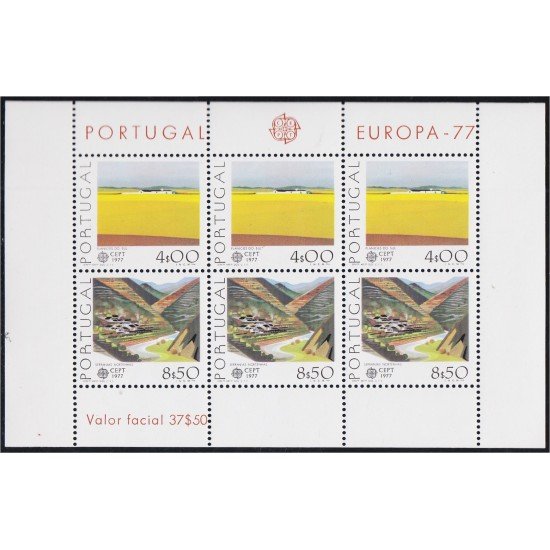 Portugal HB 20 1977 Europa Cept MNH