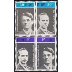 Irlanda 246/49 1970  Thomas Mac Curtain y Terrence Mac Swiney MNH