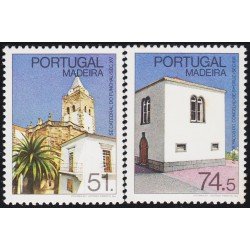 Portugal Madeira 121/22 1987 Monumentos de Madeira MNH Portugal Madeira 121/22 1987 Monumentos de Madeira MNH