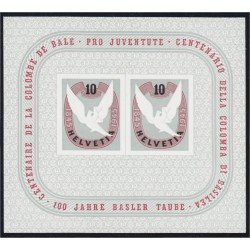 Suiza Switzerland HB 12 1945 Centenario de la paloma de Basilea MNH