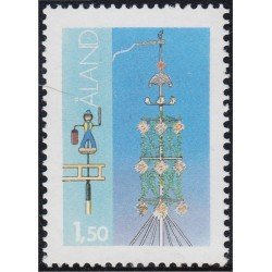 Aland 10 1985 Las esteras del traje folklórico de San Juan MNH Aland 10 1985 Las esteras del traje folklórico de San Juan MNH