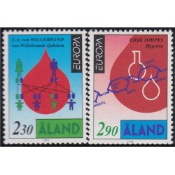 Aland 86/87 1994 Europa Descubrimientos MNH Aland 86/87 1994 Europa Descubrimientos MNH