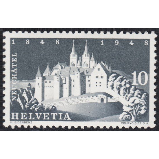 Suiza Switzerland 454 1948 Centenario de la revolución de Neuchâtel MH