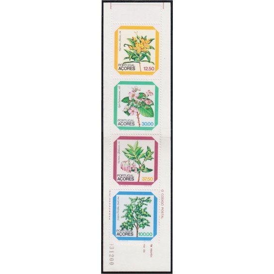 Portugal Azores 347 1982 Flores regionales Flowers MNH Carnet Portugal Azores 347 1982 Flores regionales Flowers MNH Carnet
