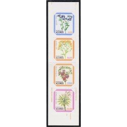 Portugal Azores 338 1982 Flores regionales Flowers MNH Carnet