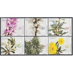Portugal Madeira 212/17 2000 Plantas del bosque laurífero de Madeira MNH Portugal Madeira 212/17 2000 Plantas del bosque laurífero de Madeira MNH