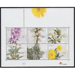 Madeira HB 21 2000 Plantas del bosque laurífero de Madeira MNH