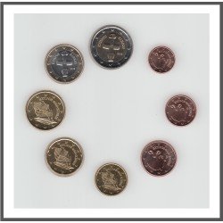 Chipre 2019 Emisión monedas Sistema monetario euro € Tira