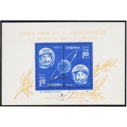 Rumanía HB 55 1963 Segundo vuelo espacial grupal MNH
