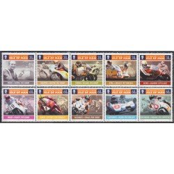Man (isla de) 1705/14 2011 Deportes Motos Personalidades MNH