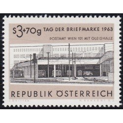 Österreich Austria 982 1963 Día del sello MNH 