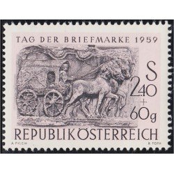 Österreich Austria 914 1959 Día del sello MNH