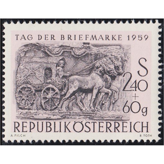 Österreich Austria 914 1959 Día del sello MNH