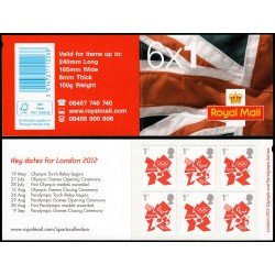 Gran Bretaña 3574 C3574-2 2012 Serie Juegos Olímpicos y Paralímpicos Carné MNH Gran Bretaña 3574 C3574-2 2012 Serie Juegos Olímpicos y Paralímpicos Carné MNH
