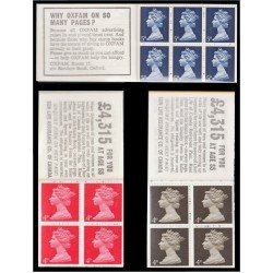 Gran Bretaña S/N 1968/69 Isabell II  MNH Carnets 