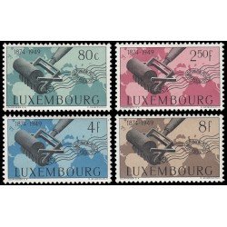 Luxemburgo 425/28 1949 75 Aniversario de la UPU MNH