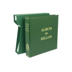 Álbum de sellos Olegario IMPERIAL Título Album de sellos Verde 084045 Álbum de sellos Olegario IMPERIAL Título Album de sellos Verde 084045
