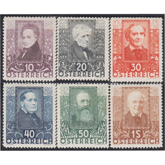Österreich Austria 399/04 1931 Poetas MH