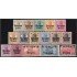 Bélgica Ocupación Alemana 10/ 1916 Sellos  Alemania de 1905/16 sobrecargados MH
