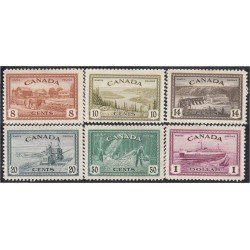 Canada 219/24 1946 Conmemoración del retorno a una economía pacífica MH