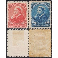 Canada 36/37 1893 Reina Victoria MH