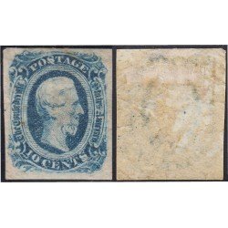 Estados Unidos Estados confederados de América 11 1862/64 Emisiones Generales Jefferson Davis MH