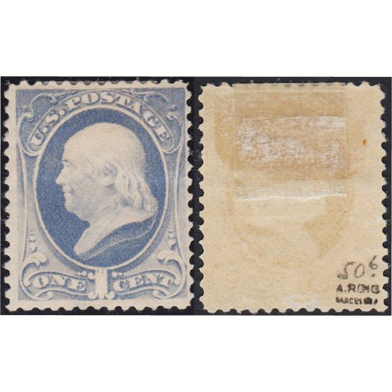 Estados Unidos USA 39 1870/82 Franklin Buste de Houdon MH