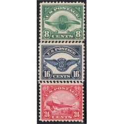 Estados Unidos USA A 4/6 1923 Insignia de correo aéreo Hélice Avión MNH